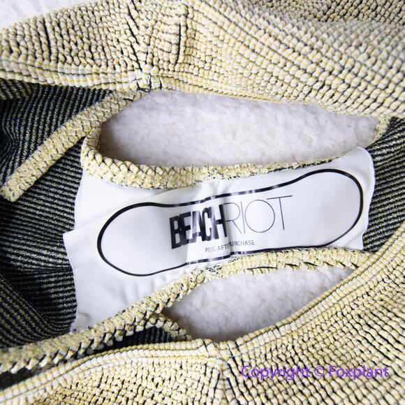 New! Beach Riot Free People Ritzy Highway Bikini Bottoms, size L - Picture 7 of 13